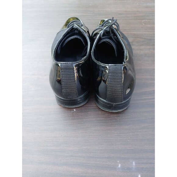 Stacy Adams Pharaoh Cap Toe Oxford Shoes Wedding Prom Black Patent 25530-001 main image 5
